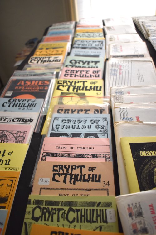 CRYPT OF CTHULHU: 19811990. The Robert M. Price, CRYPTIC PUBLICATIONS issues. A consecutive run of issues 1 THRU 75 + issues #61-1/2 and 9 cover variant issues, totaling 85 issues.