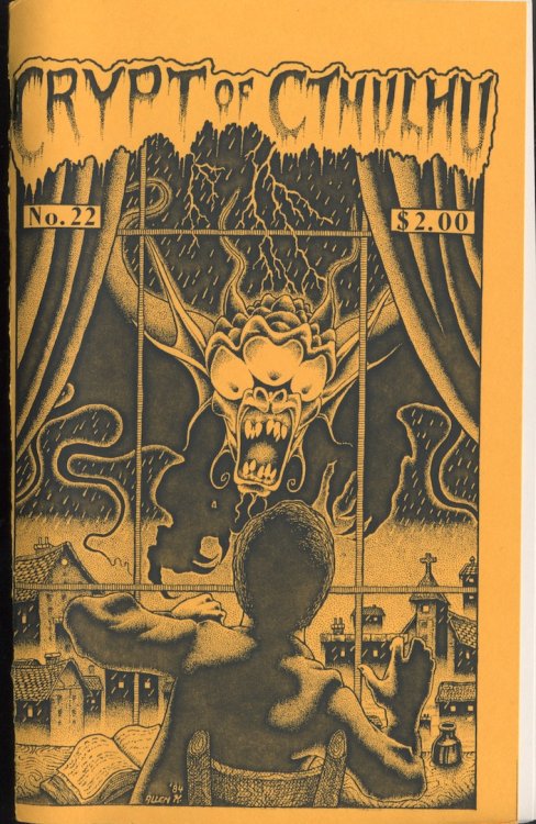 CRYPT OF CTHULHU 22. Vol. 3, No. 5. Roodmass, 1984. (Robert E. Howard, previously unpublished fiction.)