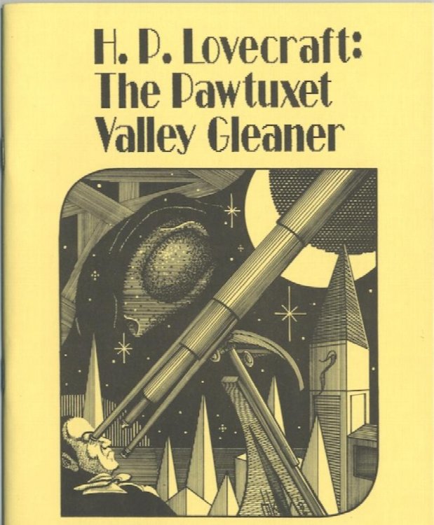 FIRST WRITINGS PAWTUXET VALLEY GLEANER 1906. 10th Anniversary Edition.