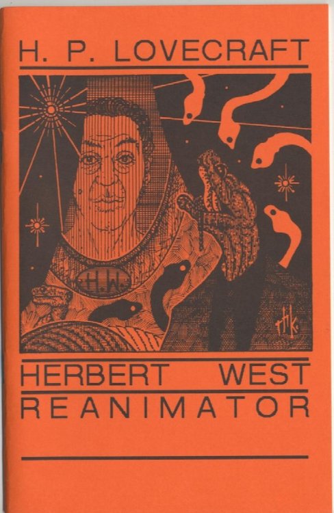HERBERT WEST REANIMATOR. 3rd printing, Reddish covers.