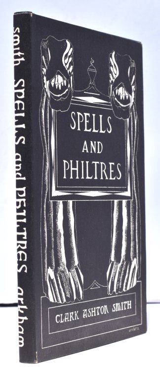 SPELLS AND PHILTRES. Arkham House, 1958. Signed, inscribed to a family friend, presentation copy. [536 copies printed]. Exceptional copy.