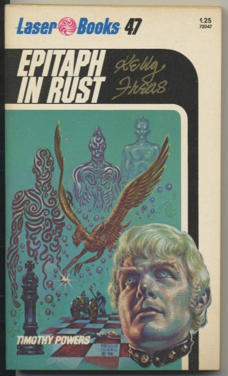 AN EPITAPH IN RUST. Laser Books 47. Toronto, 1976. [First Printing]. Signed by author and artist.