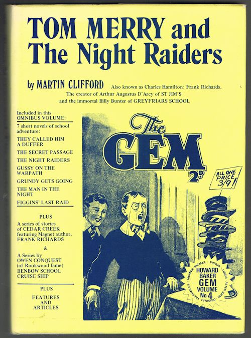Tom Merry and the Night Raiders [The Gem Library]