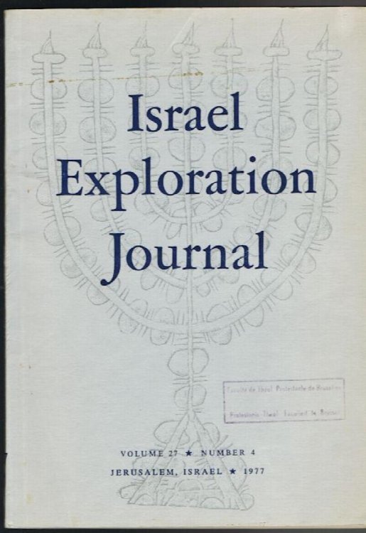 Israel Exploration Journal (Volume 27 Number 4)