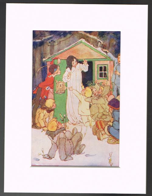 The Lost Boys (Mounted Illustration from 'The Story of Peter Pan')