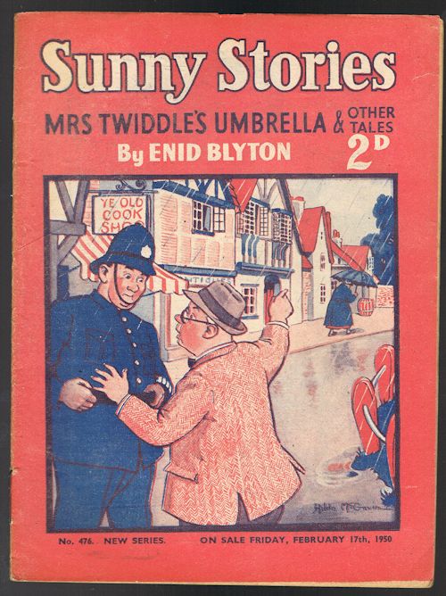 Sunny Stories: Mrs Twiddle's Umbrella & Other Tales (No. 476: New Series: Feb 17th, 1950)
