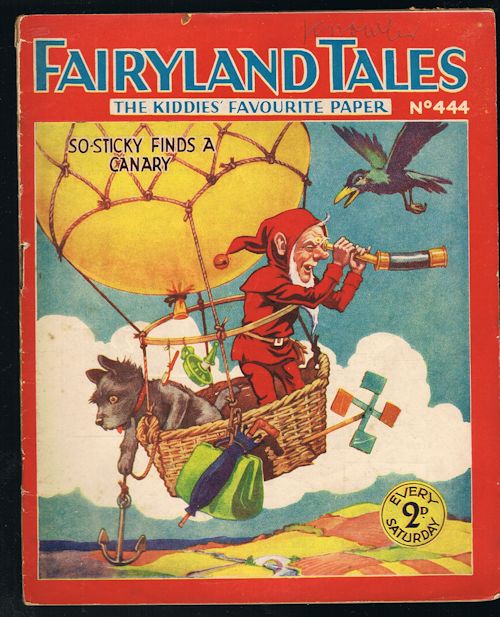 Fairyland Tales No.444: So-Sticky Finds a Canary