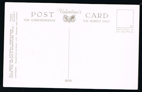 A Man Can Tell a Lady Postcard