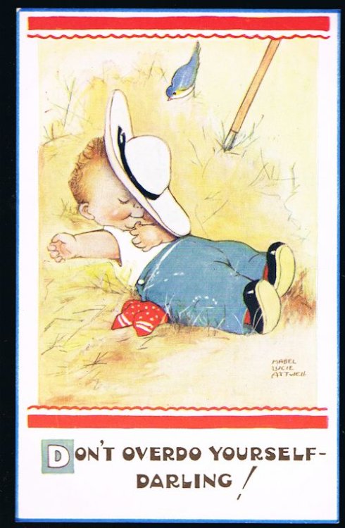 Don't Overdo Yourself Darling! Postcard
