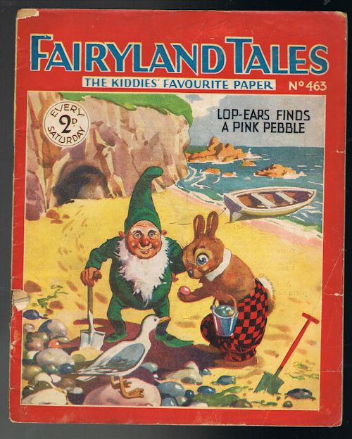 Fairyland Tales No.463: Lop-Ears Finds a Pink Pebble
