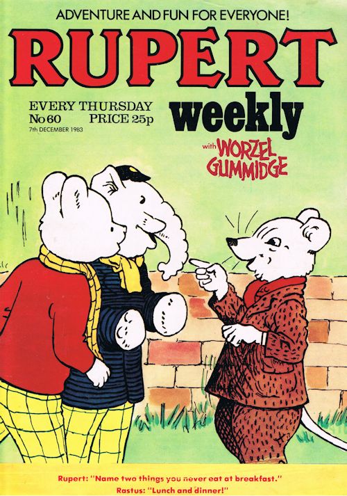 Rupert Weekly No.60 (7th December 1983)