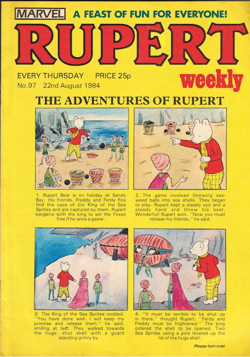 Rupert Weekly No.97 (22nd August 1984)