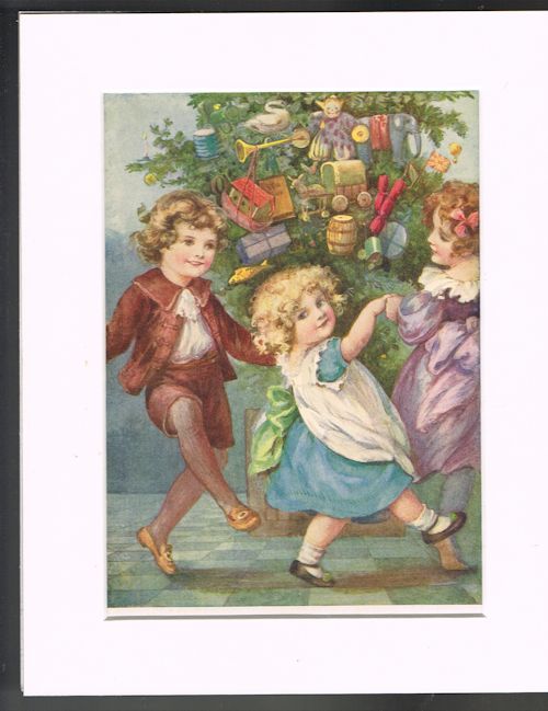 The Christmas Tree (Mounted Illustration from 'Holiday Times')