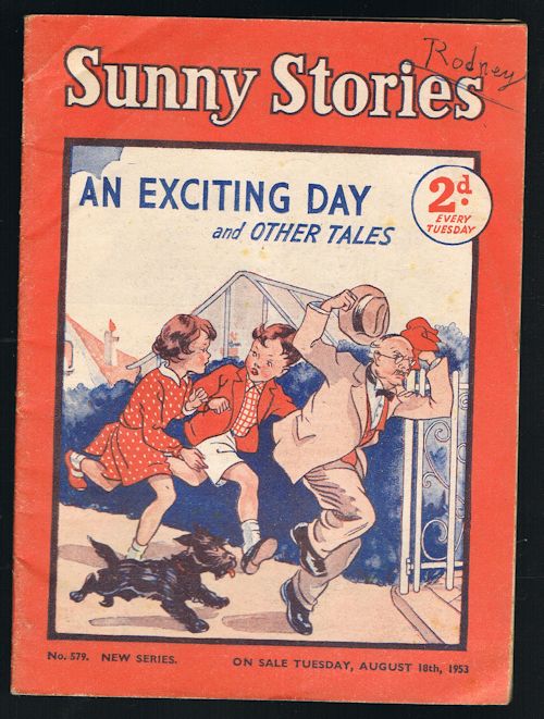 Sunny Stories: An Exciting Day & Other Tales (No. 579: New Series: Aug 18th, 1953)