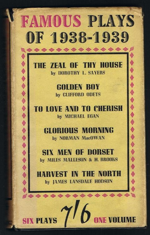 Famous Plays of 1938-1939