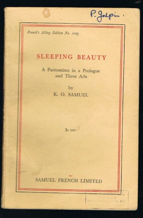 Sleeping Beauty: A Pantomime in Three Acts