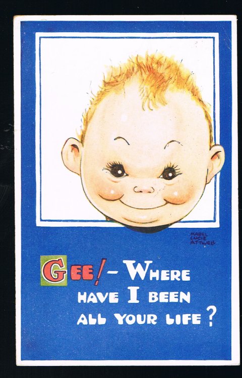 Gee Where Have I Been All Your Life Postcard