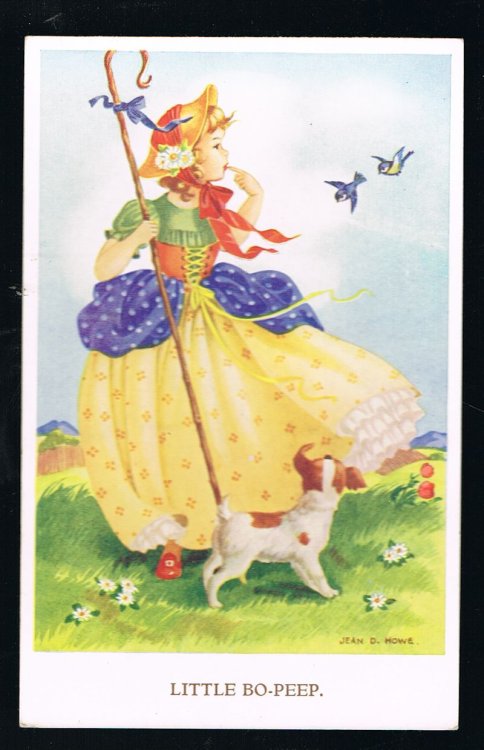 Little Bo-Peep Postcard