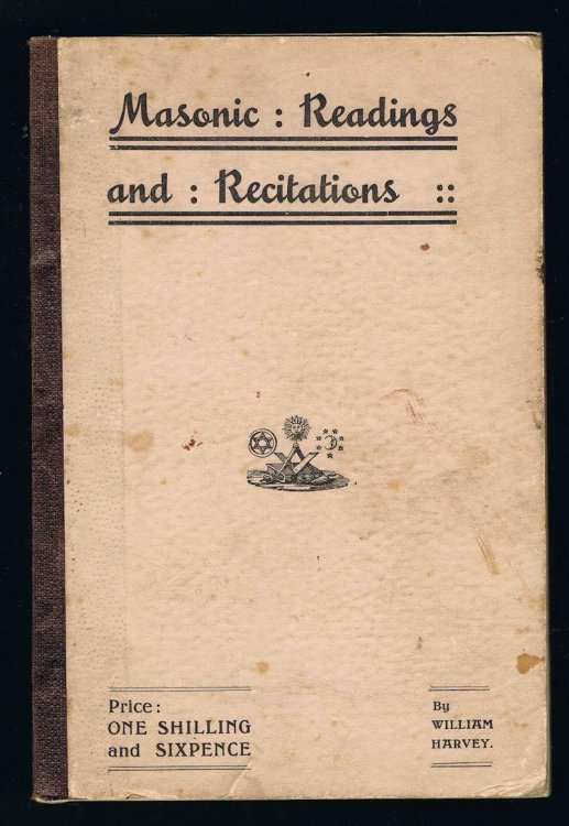Masonic Readings and Recitations