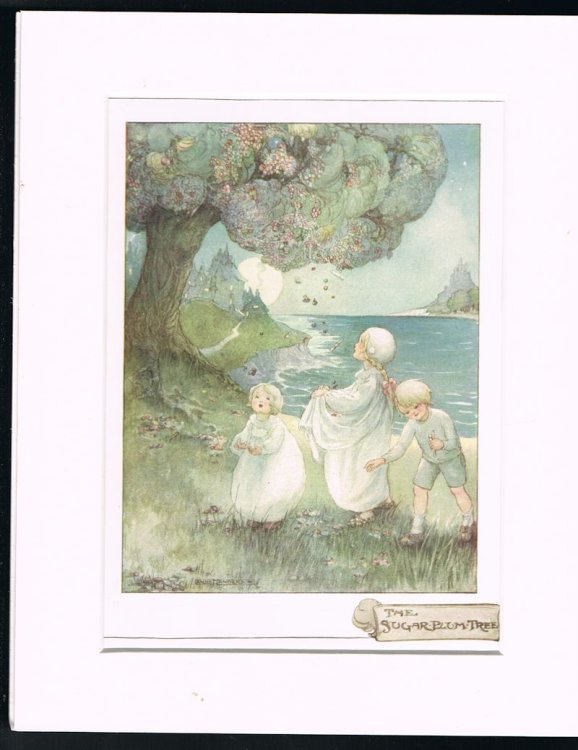 The Sugar Plum Tree [Mounted Plate from The Sleepy-Song Book]