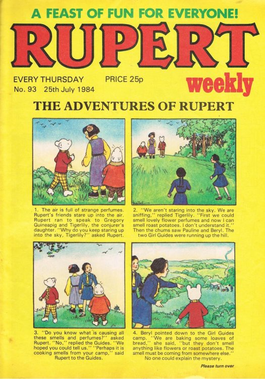 Rupert Weekly No.93 (25th July 1984)