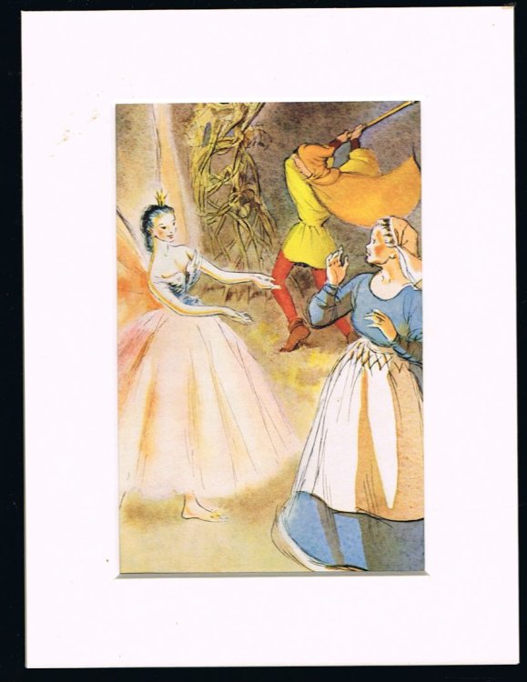A Prophecy Fulfilled (Mounted Print from Ladybird's Jack and the Beanstalk)