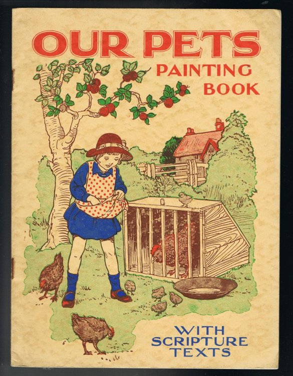 Our Pets Painting Book (With Scripture Texts)
