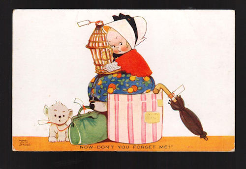 Now Don't You Forget Me Postcard