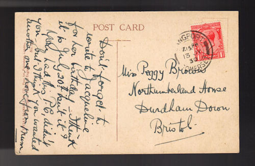 Mischief - Fairies & Old Woman Postcard