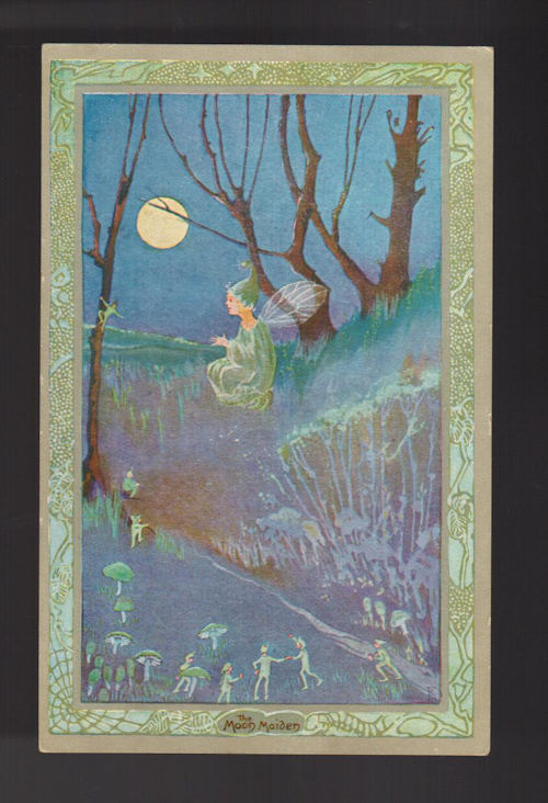 The Moon Maiden Fairy Postcard