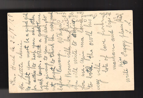Percy Postcard