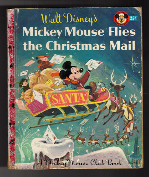 Walt Disney's Mickey Mouse Flies the Christmas Mail