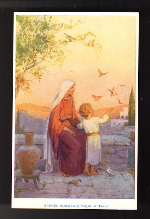 Evening Blessing Postcard