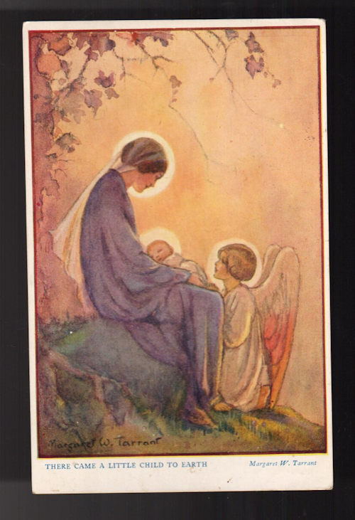 There Came a Little Child Postcard - Flower of Dawn Series