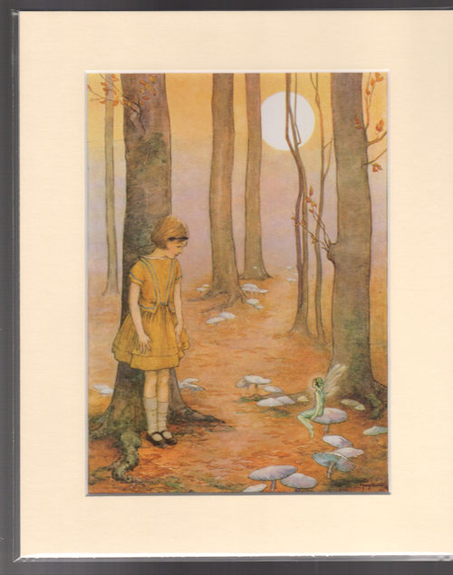 The Fairies Will Look After You [Mounted Print]