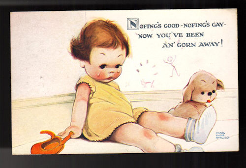 Nofing's Good, Nofing's Gay Postcard
