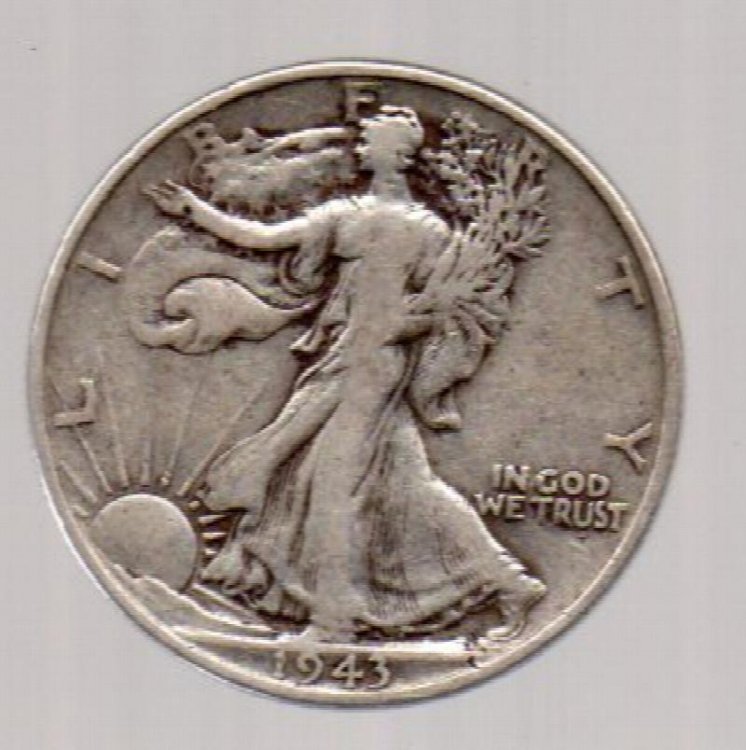 1943 P Walking Liberty Half Dollar