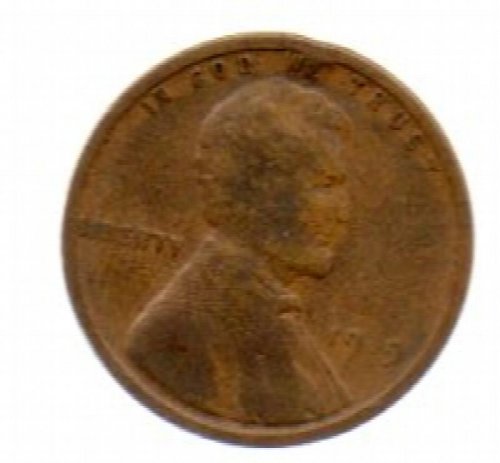 1915 P Lincolin Wheat Cent