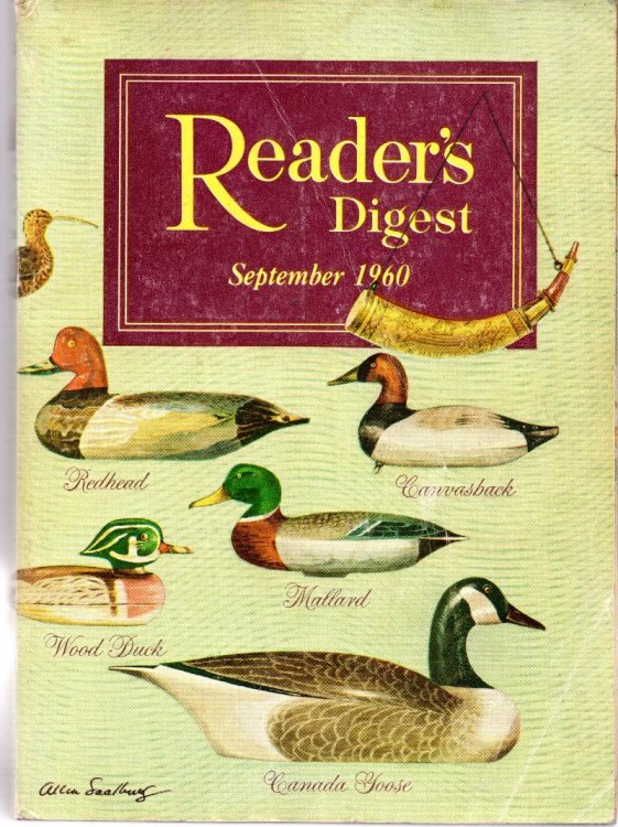 Reader's Digest Magazine September 1960