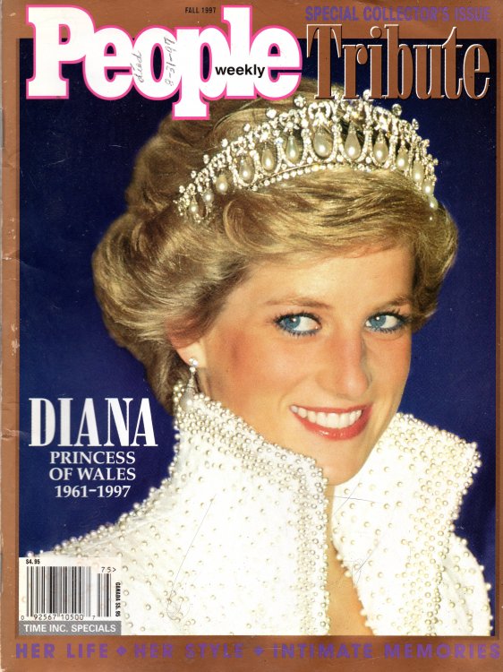 People Weekly Magazine - Tribute To Princess Diana