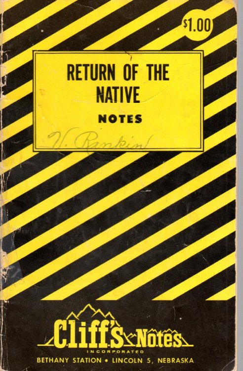 Cliff Notes on The Return Of The Native