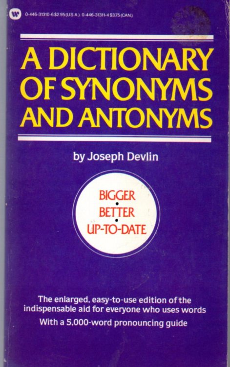 Dictionary of Synonyms & Antonyms