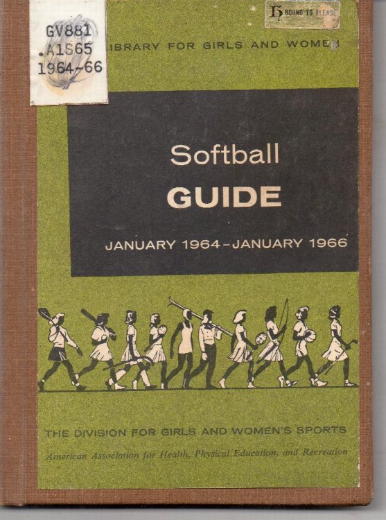 Softball Guide: January 1964-January 1966