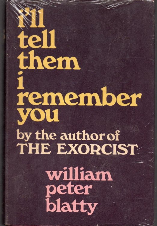 I'll Tell Them I Remember You