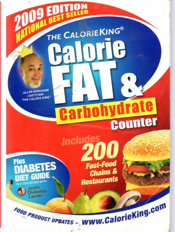 The Calorie King Calorie Fat & Carbohydrate Counter