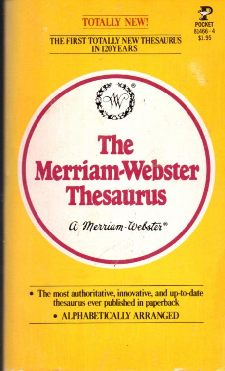 The Merriam-Webster Thesaurus