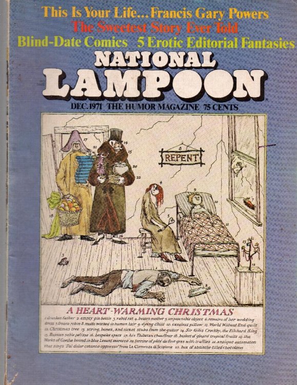 National Lampoon Magazine December 1971