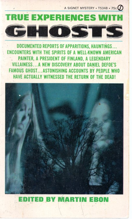 True Experiences With Ghosts