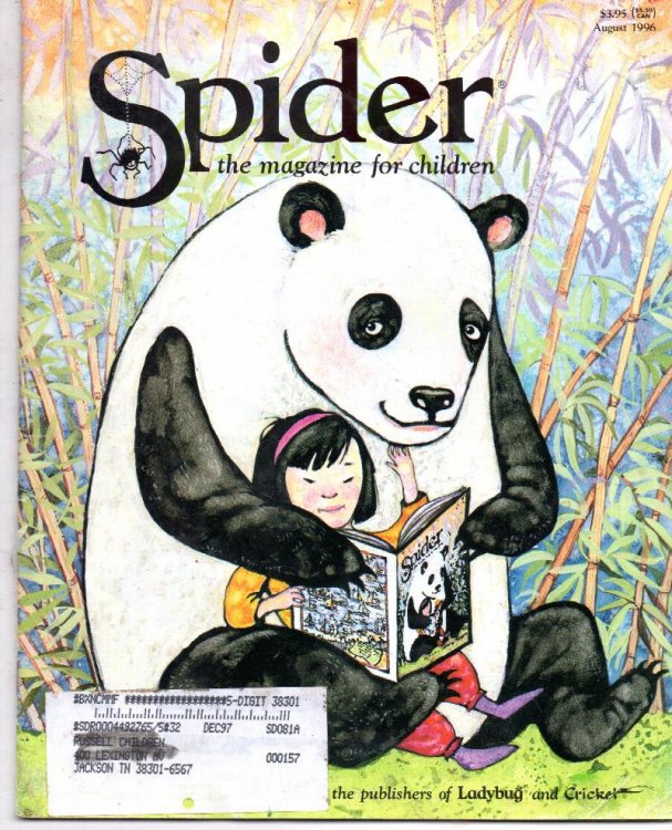 Spider Magazine For Children August 1996