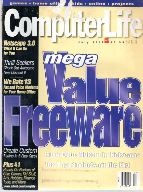 ComputerLife Magazine July 1996